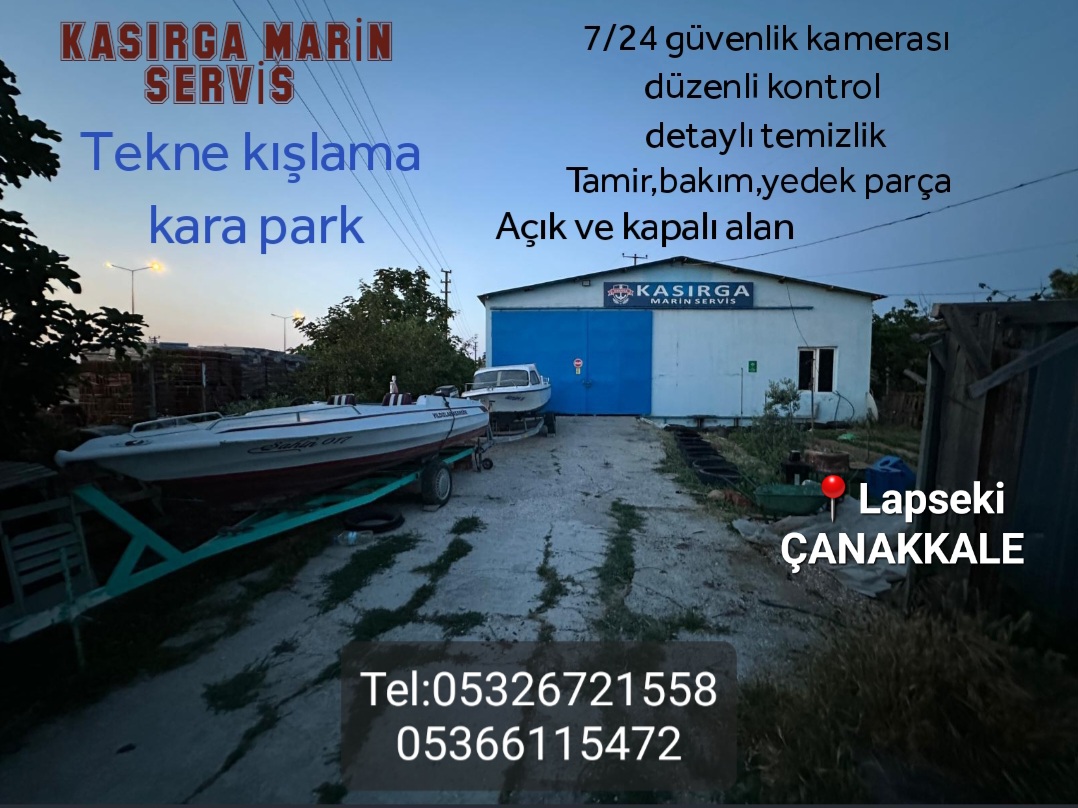 Tekne kışlama kara park