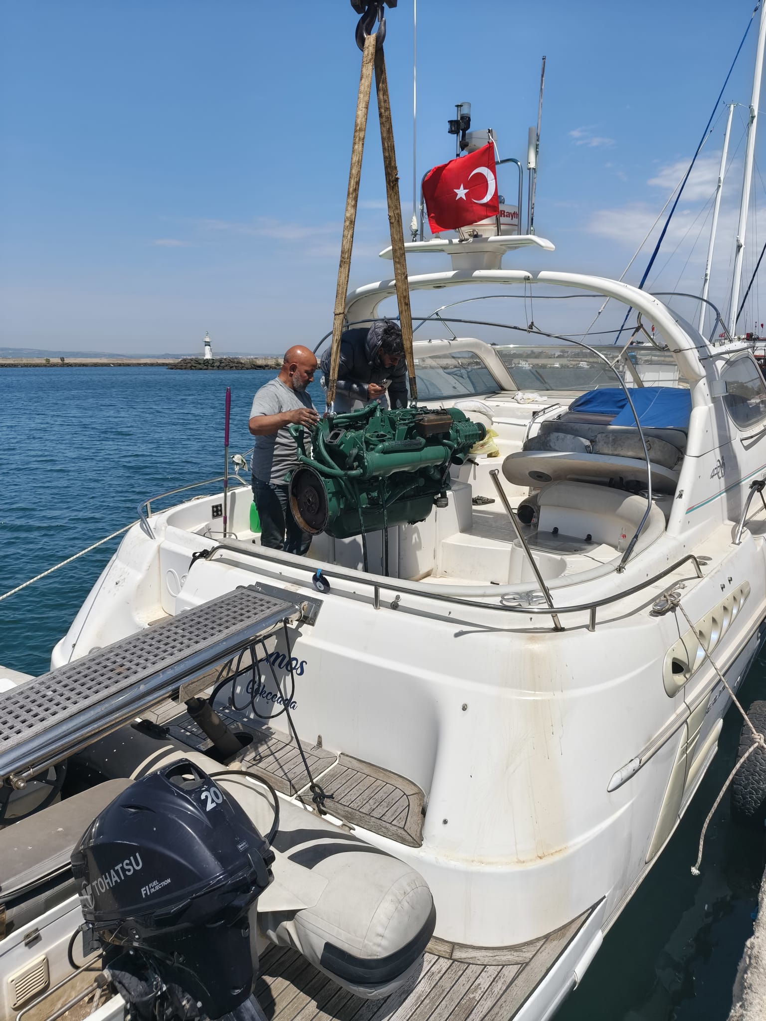 Volvo penta KAD42 motor revizyonu